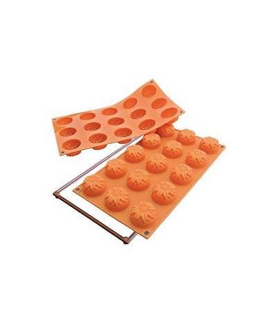 1 - SILIKOMART FORMA STAMPO STAMPI SILICONE 15 MINI GIRASOLE FORNO SF 072