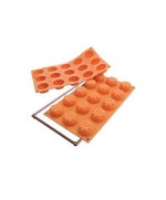 1 - SILIKOMART FORMA STAMPO STAMPI SILICONE 15 MINI GIRASOLE FORNO SF 072