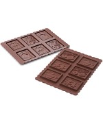 4 - Tagliabiscotti Silikomart Cookie Gnam Gnam Choc CKC04