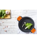 3 - Casseruola bassa Pintinox Bra Efficient 30 cm + coperchio