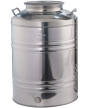 1 - Sansone fusto aggraffato 50 litri inox bidone olio F50-R
