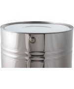 4 - Sansone fusto aggraffato 50 litri inox bidone olio F50-R