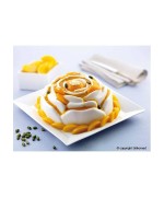 1 - SILIKOMART STAMPO SILICONE DA FORNO FRIGO TORTE ROSE ROSA GRANDE SFT 251