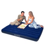 2 - Materasso gonfiabile 1 piazza e mezzo Intex 68578 Classic Downy