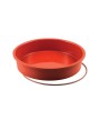 1 - Silikomart Stampo tortiera silicone Round Cake crostata liscio 22 cm