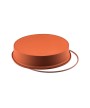 2 - Silikomart Stampo tortiera silicone Round Cake crostata liscio 22 cm