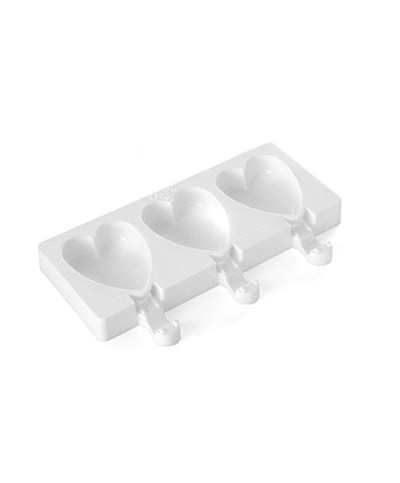 1 - Silikomart Stampo gelato mini Heart cuore su stecco GEL03 IC