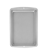 1 - WILTON STAMPO TEGLIA CUCINA DOLCI ANTIADERENTE IN ACCIAIO 28 X 18 H 4