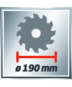 5 - Sega circolare manuale TC-CS 1400 Einhell - 4330937