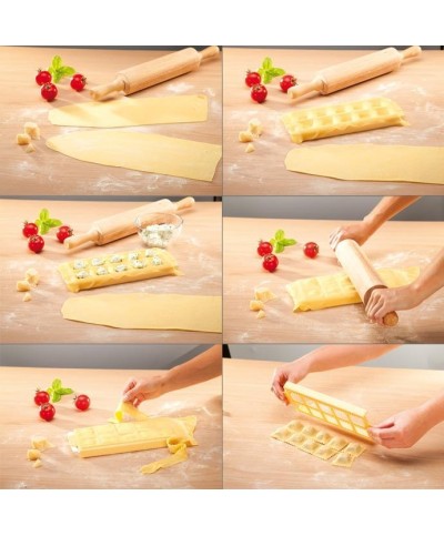 2 - Stampo per 10 ravioli quadrati Tescoma 630877 4 cm