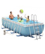 1 - Piscina fuori terra Prisma Intex 28316 Rettangolare Metal Frame 26776