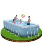 2 - Piscina fuori terra Prisma Intex 28316 Rettangolare Metal Frame 26776