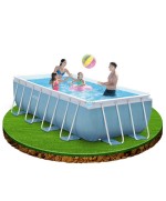 2 - Piscina fuori terra Prisma Intex 28316 Rettangolare Metal Frame 26776