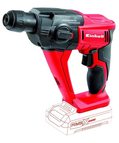 1 - Martello tassellatore a batteria Einhell TE-HD 18 li Solo 4513812