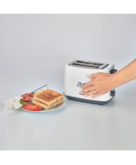 4 - Tostapane Ariete tosta pane Qubi 2 pinze fette toast 157