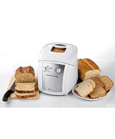 1 - ARIETE 125 PANE EXPRESS METAL MACCHINA DEL PANE IMPASTATRICE 5 PROGRAMMI