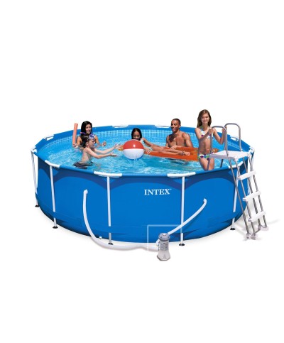 2 - Piscina Fuori Terra Intex Metal Frame 40093 28218