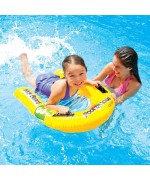 1 - Tavola gonfiabile Intex 58167 Pool school trasparente