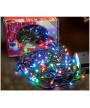 1 - 120 MINILUCCIOLE 6 MT LED MULTICOLOR NATALE CATENA MINI LUCI PROGRAMMABILI