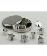 1 - EVA SET 12 PZ TAGLIABISCOTTI TAGLIA BISCOTTI DECORA TORTE TORTA DOLCI