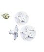 1 - STADTER SET 2 STAMPO TAGLIAPASTA ESPULSIONE GIGLIO LILIEN TAGLIA BISCOTTI