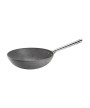 1 - Wok K2 cm 28 con 1 manico tubolare Pintinox