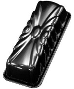 1 - ZENKER STAMPO SISSI PLUM CAKE ACCIAIO SMALTATO TORTA DOLCI 32 X 13 CM