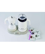 3 - Cappuccinatore + bollitore breakfast station moka elettrica 1344 Ariete