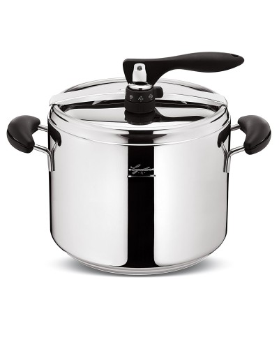 1 - Pentola a pressione 12 litri + cestello + ecodose Novia Vitamin Lagostina