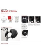 2 - Pentola a pressione 12 litri + cestello + ecodose Novia Vitamin Lagostina