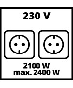 5 - Generatore di corrente Einhell 4152540 TC-PG 2500
