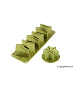 1 - SILIKOMART STAMPO SILICONE MAGIC STAR NATALE SEMIFREDDO TORTA TORTE