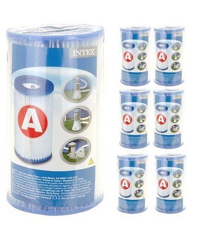 1 - Set 6 pz Cartuccia Filtro A Intex 29000