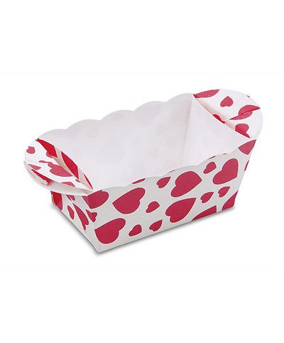 1 - STÄDTER SET 10 STAMPI STAMPO DA FORNO CARTONE CUORI PIROTTINO 7x4x4 CM