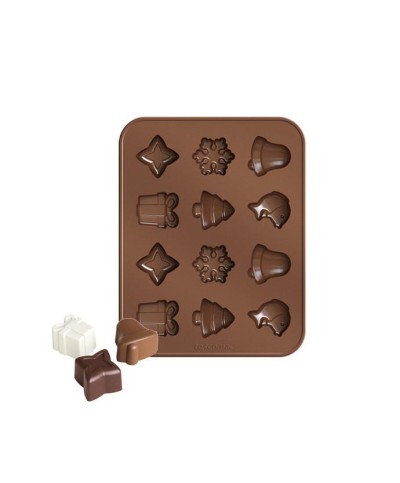 1 - Stampo cioccolatini natale in silicone 629372 Tescoma