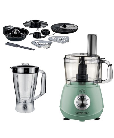 1 - Robot da cucina multifunzione DCG Km6320 Verde Vintage