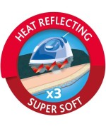 4 - Vileda Total Reflect copriasse foderina per asse da stiro copertura 163236