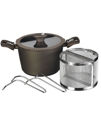 1 - Bollipasta 2 in 1 cestelli bipasta 22 cm Tognana