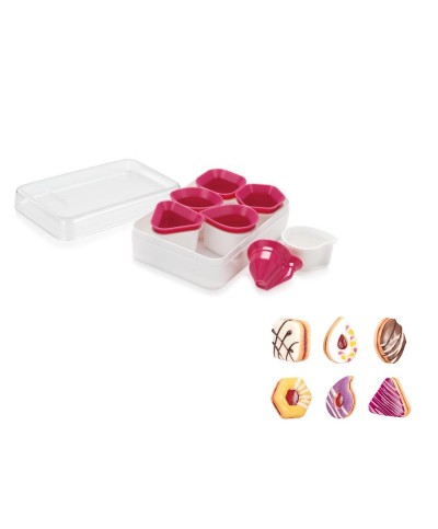 1 - Tagliabiscotti 6 frollini geometrici 630933  Tescoma