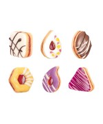 3 - Tagliabiscotti 6 frollini geometrici 630933  Tescoma