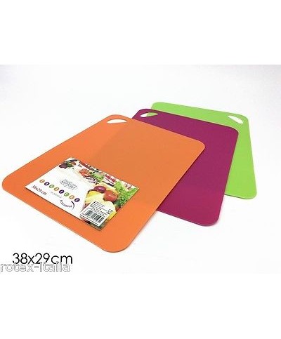 1 - GT TAGLIERE RETTANGOLARE FLESSIBILE 38x39 CM AFFETTARE TAGLIARE 512715