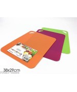 1 - GT TAGLIERE RETTANGOLARE FLESSIBILE 38x39 CM AFFETTARE TAGLIARE 512715