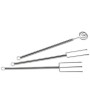 1 - STADTER SET 3 UTENSILI  FORCHETTE FORCELLE PER CIOCCOLATINI ACCIAIO INOX