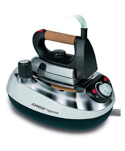 1 - JOHNSON VAPORONE SISTEMA STIRANTE FERRO STIRO VAPORE CALDAIA INOX NUOVO
