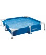 3 - Piscina quadrata per cani Intex 48402NP con pompa filtro 152 x 152 x 30,5 cm