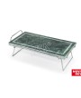 2 - Pietra ollare con Stand ripiegabile 19 x 37 cm Ilsa 363