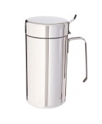 2 - Oliera da cucina salvagocce Ilsa 1 lt inox