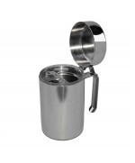 3 - Oliera da cucina salvagocce Ilsa 1 lt inox