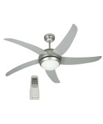 1 - Ventilatore da soffitto con luce e telecomando Johnson Miami