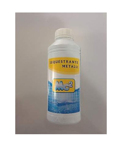 1 - MC2 SEQUESTRANTE METALLI TRATTAMNETO PULIZIA MANUTENZIONE PISCINA PISCINE